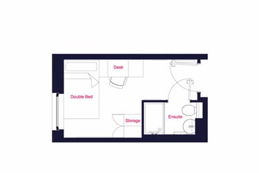 Bronze Ensuite at Arbury Court, 173 Kingston Road, New Malden, Kingston, KT33SS - Image 8