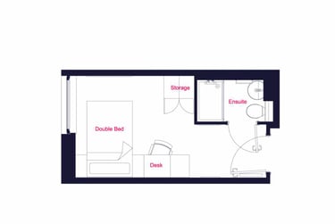 Silver Ensuite at Arbury Court, 173 Kingston Road, New Malden, Kingston, KT33SS - Image 9