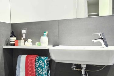 Ensuite Standard at Host Kings Cross, 25-27 Canal Reach, King's Cross, London, N1C4DD - Image 5