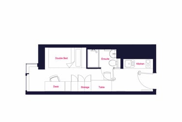 Bronze Studio at Arbury Court, 173 Kingston Road, New Malden, Kingston, KT33SS - Image 8