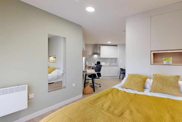 Superior Studio at Norton’s Student Living, 11 Montrose Terrace, Abbeyhill, Edinburgh, EH75AF - Image 1