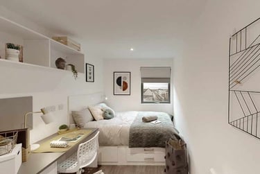6 Bed Cluster En-suite - Premium Top Floor at The City Arcade, 108 Fore Street, City Centre, Exeter, EX43HY - Image 1