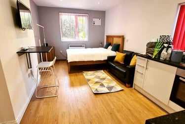 1 bed studio, Sketty Road, Uplands, Swansea, SA20LJ - Image 1