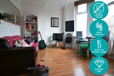 1 bed flat, Roath, Plasnewydd, Cardiff, CF243PT - Image 1