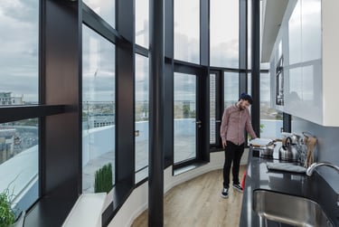 Penthouse Studio - Westminster Bridge  at Westminster Bridge Student Accommodation, 203 Westminster Bridge Road, Westminster, London, SE17SR - Image 1