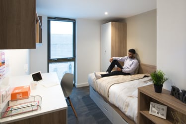 Ensuite Superior Single at CityBlock Marton Street, Marton Street, City Centre, Lancaster, LA11XX - Image 1