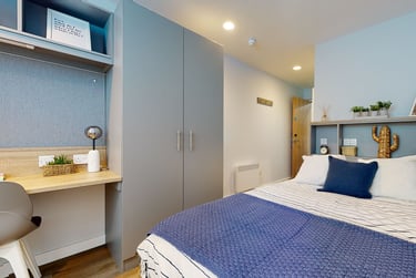 Silver En Suite at iQ Nelson Court, 2 Nelson Street, City Centre, Nottingham, NG11EB - Image 1
