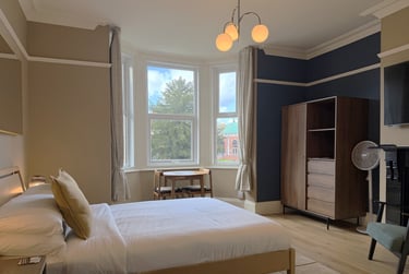 Room 3 at Melbury Rooms & Studios, 4 Queens Crescent, City Centre, Exeter, EX46AY - Image 1