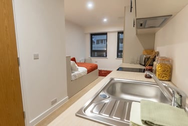 Penthouse Luxe Studio at Telephone House, 15 West Bell Street, Near University, Dundee, DD11AD - Image 3