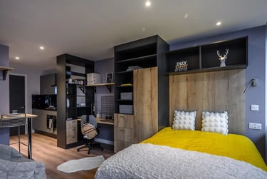One Bed Mezzanine Apartment at Carters Yard, 14-16 Dumbarton Road, City Centre, Stirling, FK82LF - Image 1