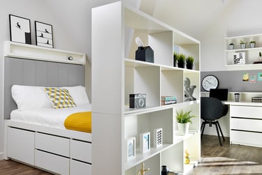 Pitman Twin Studio at Student Castle, 33-34 Pulteney Road, City Centre, Bath, BA24EZ - Image 1