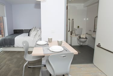 Premium Accessible Studio at Duresme Court, Newcastle Road, Nevilles Cross, City Centre, Durham, DH14FA - Image 3
