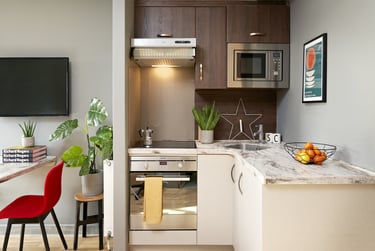 Goddard Apartment (2 bed) at Student Castle, 20 St Mark Street, City Centre, Lincoln, LN57BA - Image 2
