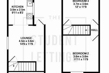 3 bed house, Cumberland Road, City Centre, Loughborough, LE115DE - Image 10