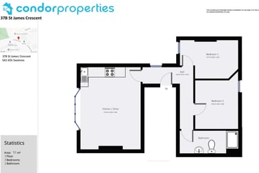 2 bed house, St James Crescent, Uplands, Mount Pleasant, Swansea, SA16DR - Image 5