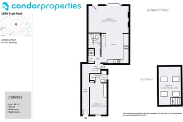 2 bed house, Bryn Road, Brynmill, Brynmill, Swansea, SA20AT - Image 5