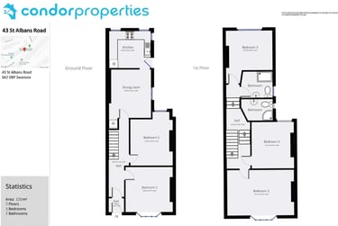 5 bed house, St Albans Road, Brynmill, Brynmill, Swansea, SA20BP - Image 6