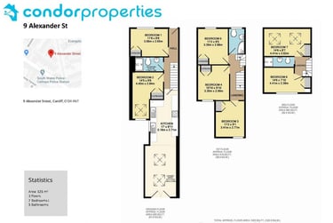 7 bed house, Alexander Street, Cathays, Cathays, Cardiff, CF244NT - Image 4