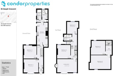 6 bed house, Gwydr Crescent, Uplands, Uplands, Swansea, SA20AB - Image 6