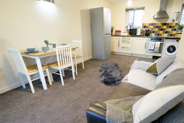 4 Bed Apartment at Hassells Bridge Apartments, 3 Hassell Street, City Centre, Newcastle under Lyme, ST51BF - Image 8