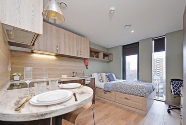 Studio at Fontenoy Apartments, Fontenoy Street, City Centre, Liverpool, L32BE - Image 2