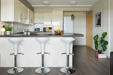 Classic En-suite at Discovery Heights, 27-31 Cobourg Street, City Centre, Plymouth, PL11UH - Image 4