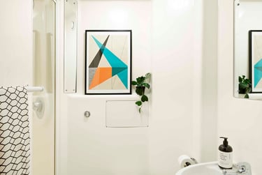 standard ensuite at St Thomas Court, 20 Gasking Street, Mutley, Plymouth, PL49AP - Image 3