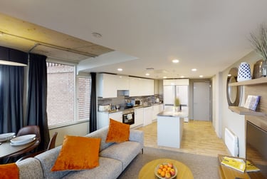 Gold En-suite at LIV Student Sheffield, 131 Ecclesall Road, City Centre, Sheffield, S118HY - Image 15