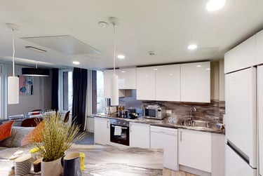 Gold En-suite at LIV Student Sheffield, 131 Ecclesall Road, City Centre, Sheffield, S118HY - Image 11