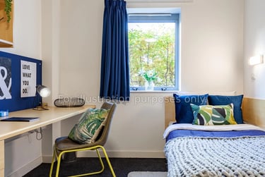 Premium One Bedroom Flat at Polhill Park, Polhill Avenue, Goldington, Bedford, MK419BD - Image 1