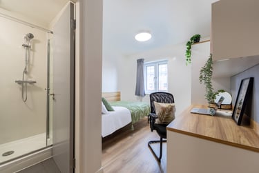 Silver Ensuite at MSV South, 357a Great Western Street, Fallowfield, Manchester, M144AH - Image 2