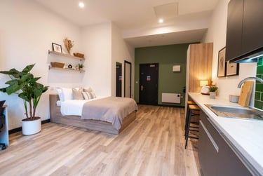 Platinum Studio (Double Occupancy Only) at Leonardo, 8 Great George Street, City Centre, Leeds, LS28GZ - Image 2