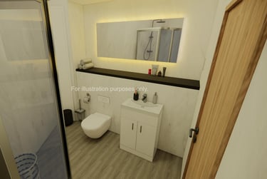 Large Plus Studio at Gallery Apartments, 2 Port Dundas Place, City Centre, Glasgow, G23LD - Image 4