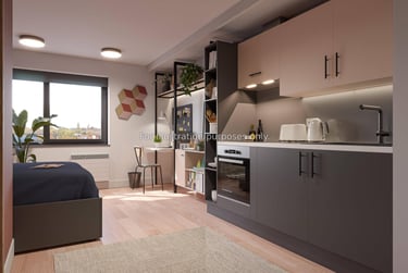 Classic Studio at Arcadian, 260 Huntingdon Street, City Centre, Nottingham, NG13NB - Image 4