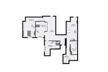 3 bed house, Harvey House, West End, Lincoln, LN11TE - Image 11