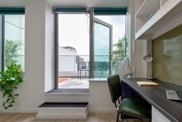 Premium Terrace Studio at Flora Building, 11-13 Long Street, Hackney, London, E28HJ - Image 2