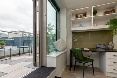 Premium Terrace Studio at Flora Building, 11-13 Long Street, Hackney, London, E28HJ - Image 5