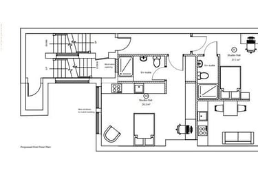 1 bed house, Market Street, City Centre, Nottingham, NG16HY - Image 4