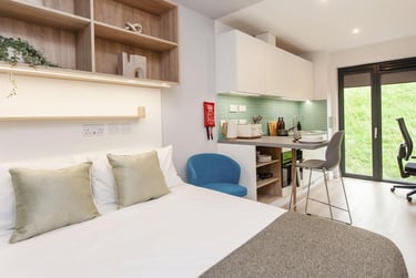 Studio Plus at Mayfield Residences, 224 Mayfield Road, Marchmont, Edinburgh, EH93BE - Image 1