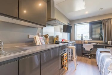 Standard Studio at Lumya Living, Capital Quarter, City Centre, Cardiff, CF104BZ - Image 3