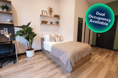 Platinum Studio (Double Occupancy Only) at Leonardo, 8 Great George Street, City Centre, Leeds, LS28GZ - Image 1