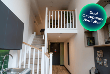 Gold Plus Loft Apartment (Double Occupancy Only) at Leonardo, 8 Great George Street, City Centre, Leeds, LS28GZ - Image 1