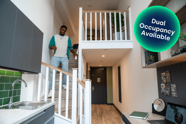 Gold Loft Apartment (Double Occupancy Only) at Leonardo, 8 Great George Street, City Centre, Leeds, LS28GZ - Image 1
