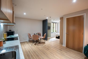 Accessible Studio, Standard Floors at Fusion Nottingham, 1 King Edward Street, City Centre, Nottingham, NG11BN - Image 2