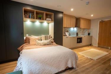 Deluxe Studio at Fusion Nottingham, 1 King Edward Street, City Centre, Nottingham, NG11BN - Image 1