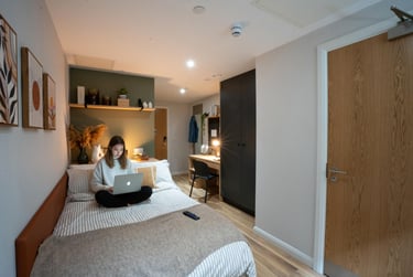 Premium Ensuite, Ground Floor at Fusion Nottingham, 1 King Edward Street, City Centre, Nottingham, NG11BN - Image 2
