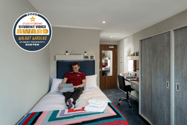 Platinum Plus En-suite Serviced Apartment at Walnut Gardens, Walnut House, St Davids Hill, Exeter, EX44DH - Image 1