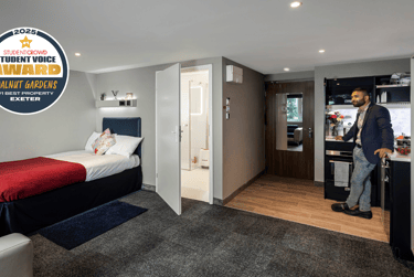 Sapphire Plus Studio at Walnut Gardens, Walnut House, St Davids Hill, Exeter, EX44DH - Image 1