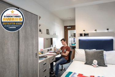 Gold En-suite Serviced Apartment at Study Inn Brotherton House, Grace Street, City Centre, Leeds, LS12RP - Image 1