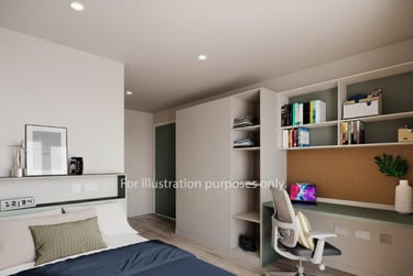 Accessible Ensuite at City Wharf, Anderston Quay, City Centre, Glasgow, G38BG - Image 1